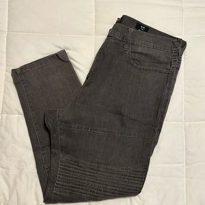 40x30 Men’s Ring of Fire Grey Slim Fit Jeans